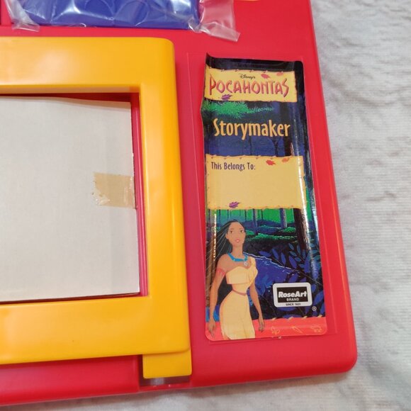 Disney Pocahontas Storymaker 1995 RoseArt Vintage Creative Activity Drawing Set - Picture 6 of 10